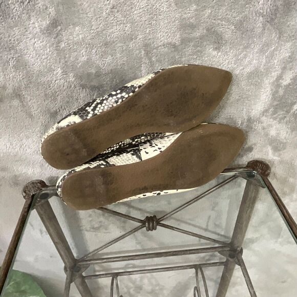 Madden Girl Henie Comfort Flats shoes women’s size 7 Snakeskin print Pointed Toe - Picture 11 of 11